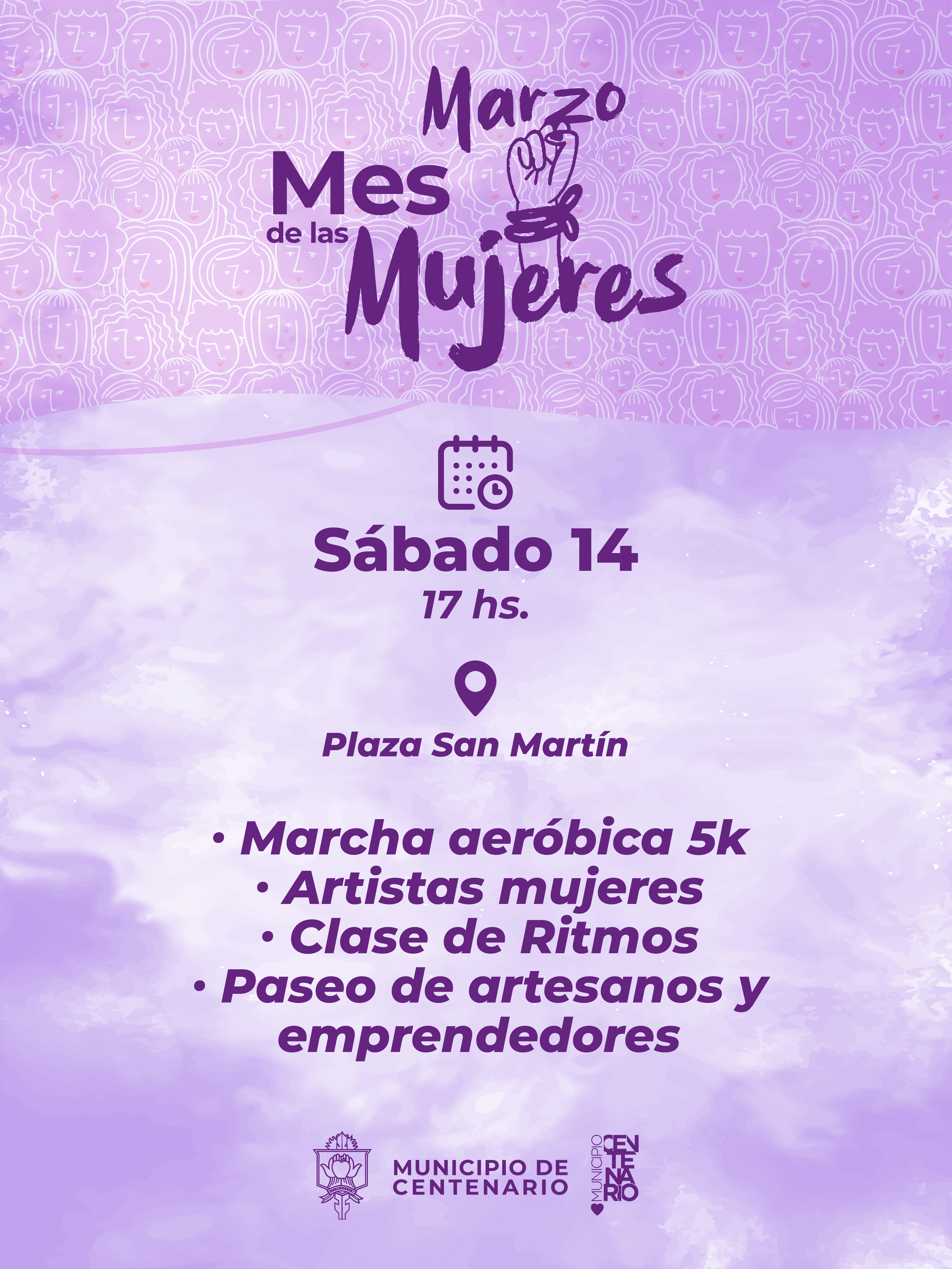 Imagen de UN SÁBADO CON AGENDA COMPLETA POR EL MES DE LAS MUJERES
