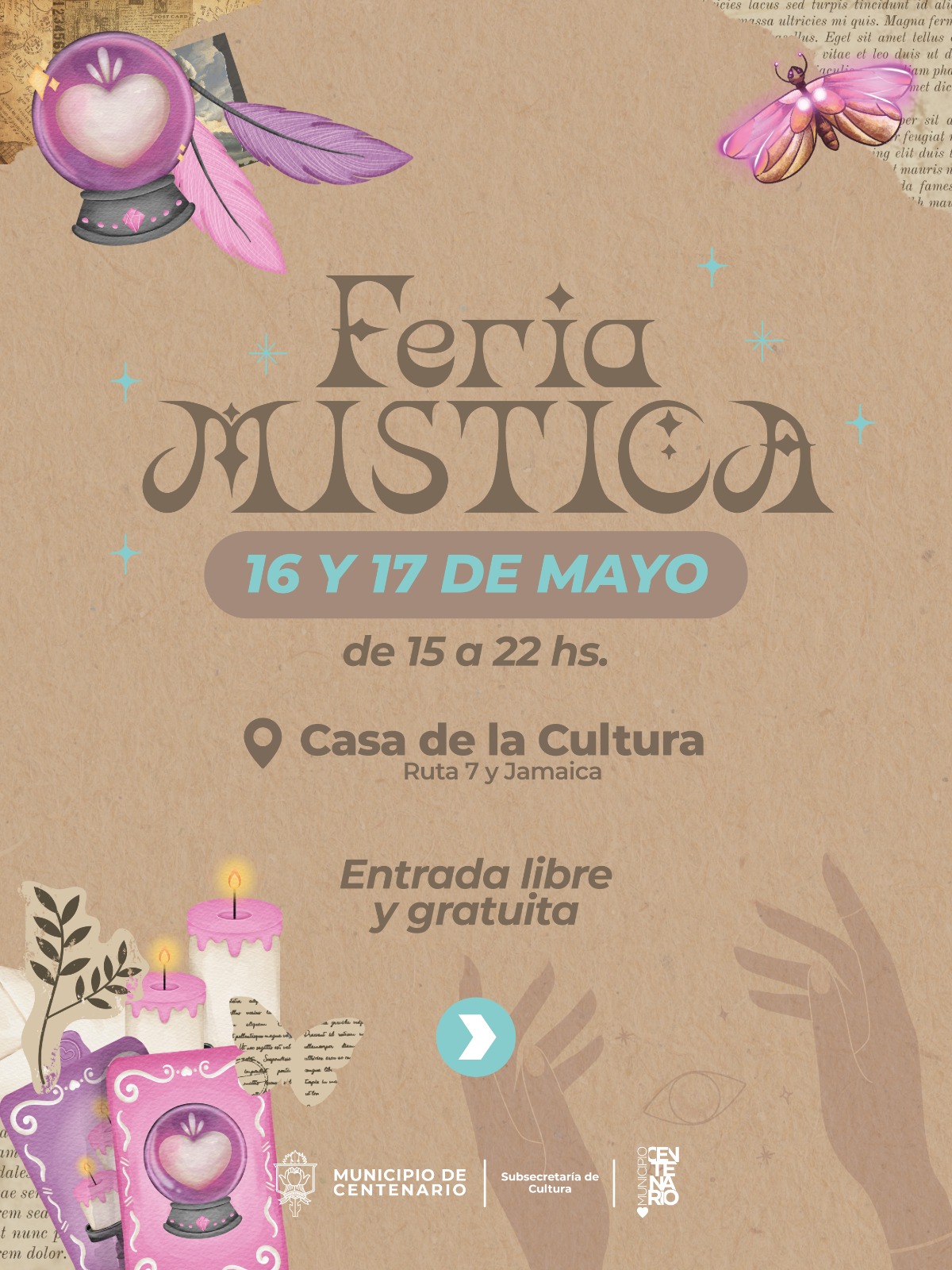 Imagen de LA CASA DE LA CULTURA RECIBIRÁ UNA NUEVA EDICIÓN DE LA FERIA MÍSTICA