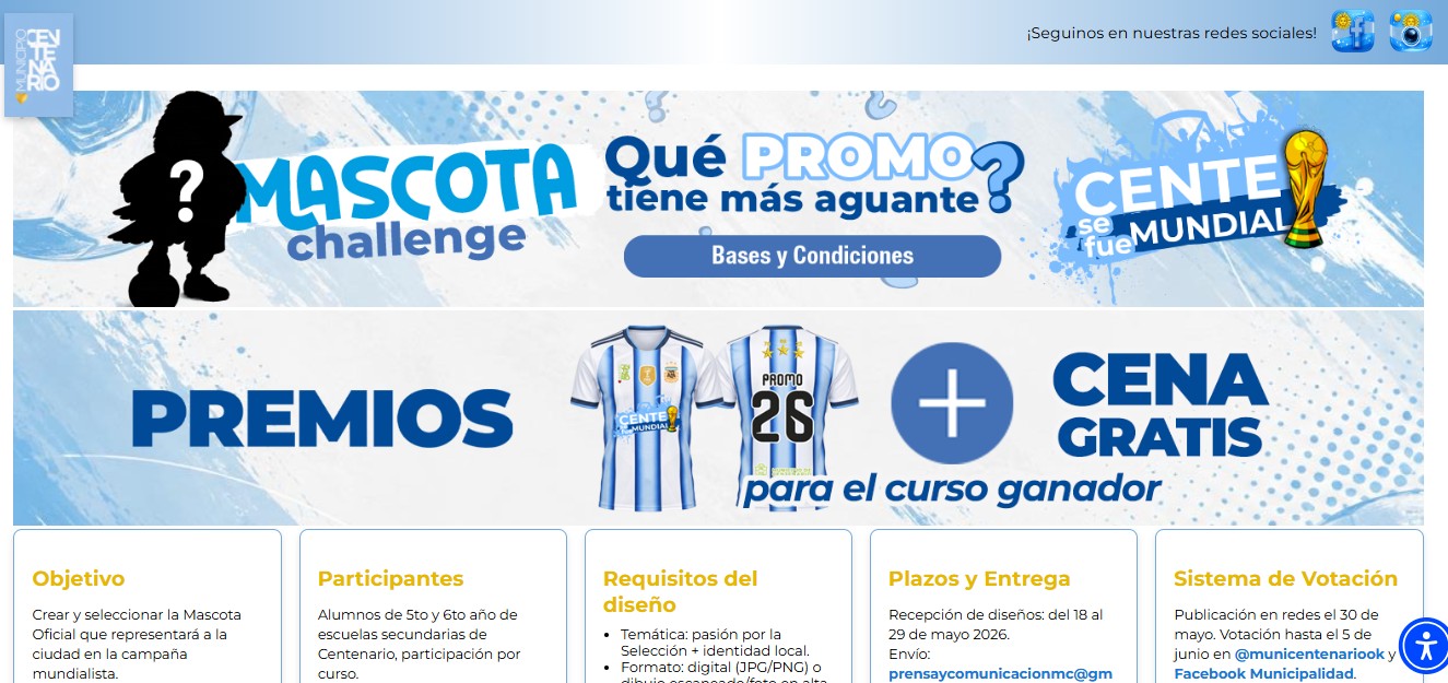Imagen de CENTENARIO LANZA EL CONCURSO “MASCOTA CHALLENGE: ¿QUÉ PROMO TIENE MÁS AGUANTE?”