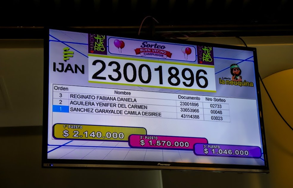 Imagen de “BUEN VECINO CUMPLIDOR”: HOY SE CONOCERÁN LOS RESULTADOS DEL SEGUNDO SORTEO DEL AÑO