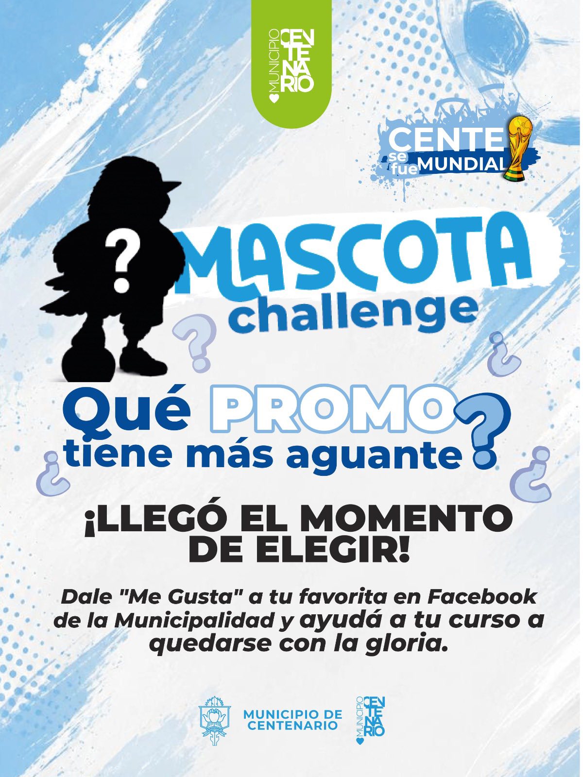 Imagen de MASCOTA CHALLENGE: CENTERITO LIDERA LA VOTACIÓN Y LA DEFINICIÓN ESTÁ MÁS ABIERTA QUE NUNCA