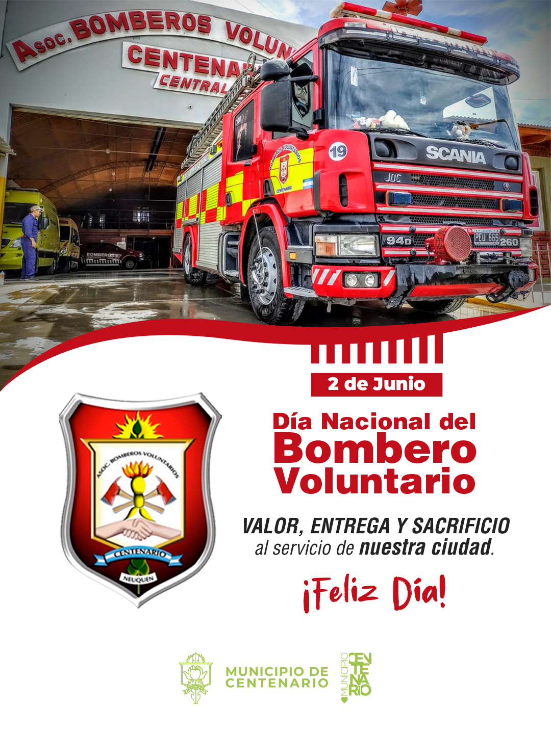 Imagen de RECONOCIMIENTO A LOS BOMBEROS VOLUNTARIOS EN SU DÍA