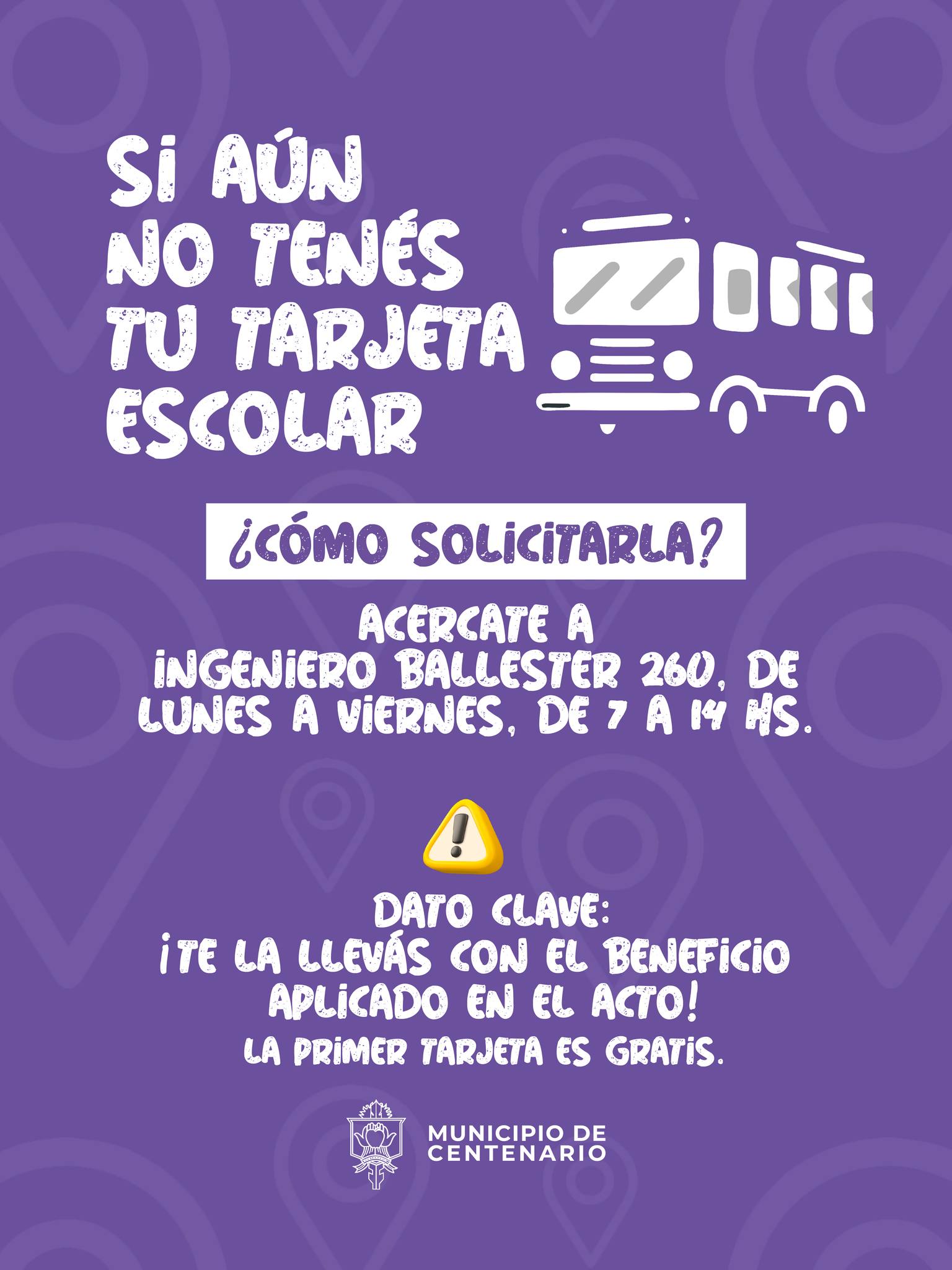 Imagen de MÁS DE MIL ESTUDIANTES YA ACCEDIERON AL BOLETO ESTUDIANTIL GRATUITO EN CENTENARIO