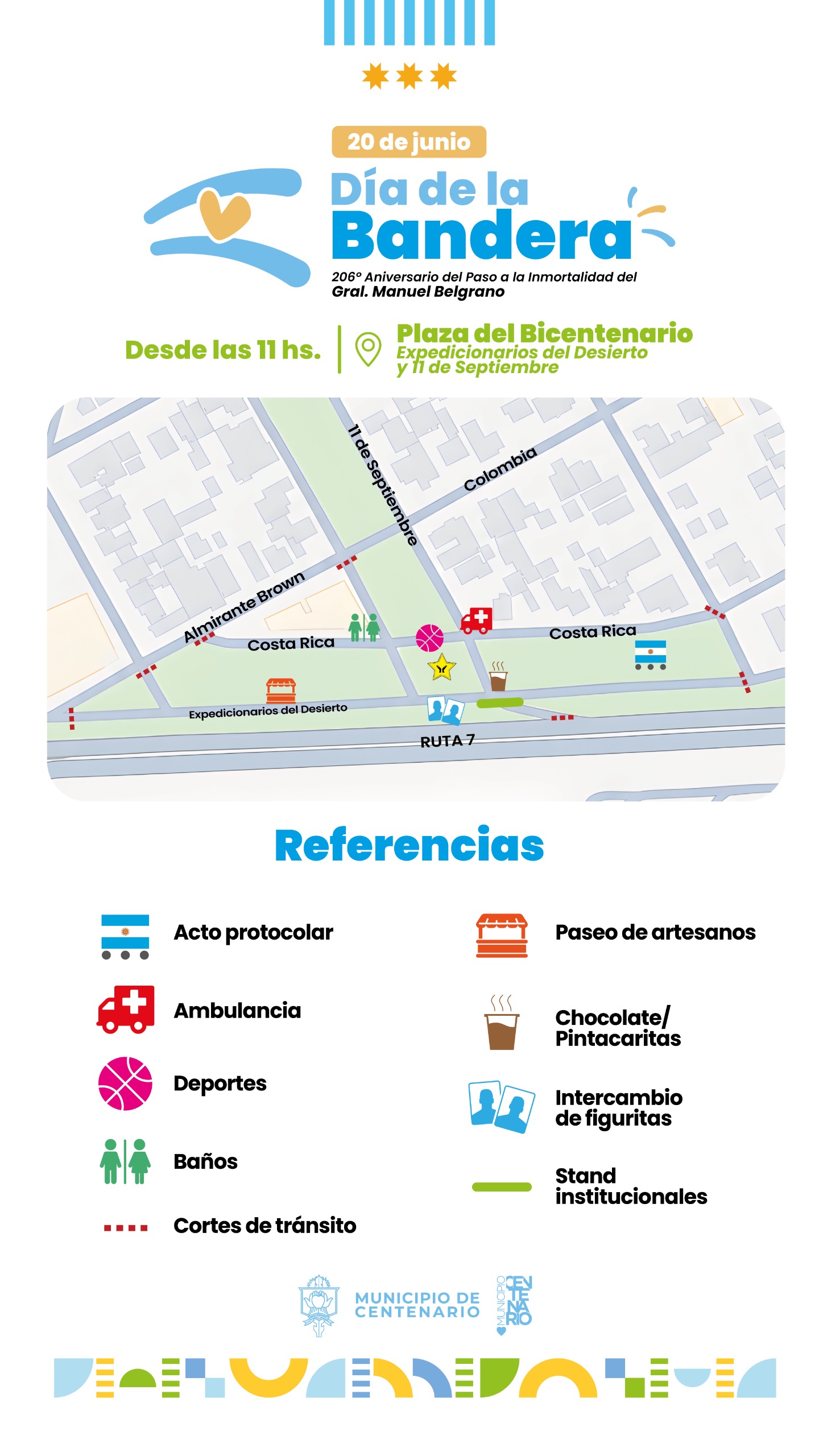 Imagen de CENTENARIO SE PREPARA PARA CELEBRAR EL DÍA DE LA BANDERA CON ACTO OFICIAL Y ACTIVIDADES PARA TODA LA FAMILIA