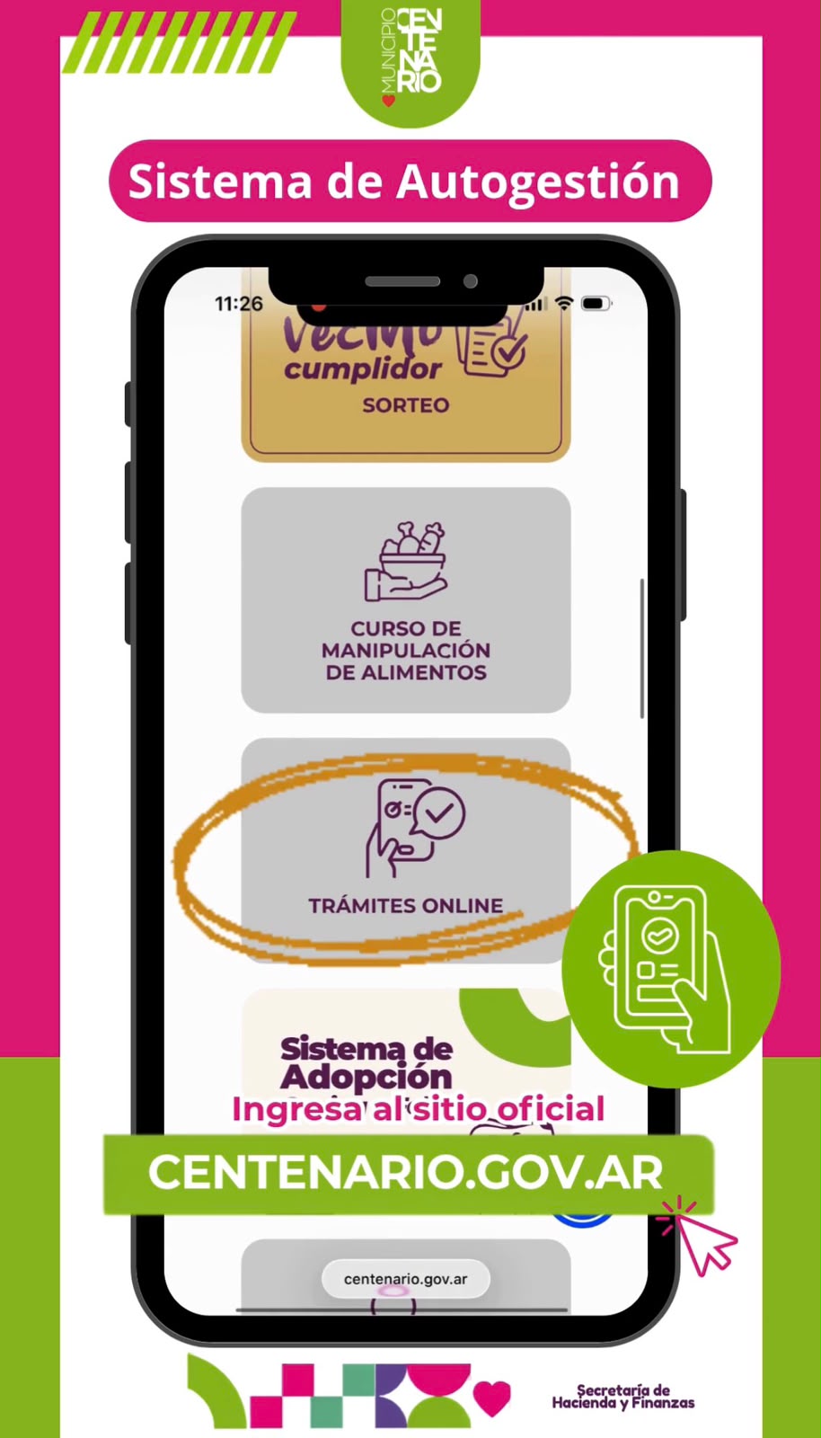 Imagen de EL MUNICIPIO IMPLEMENTÓ UN NUEVO SISTEMA DE AUTOGESTIÓN 