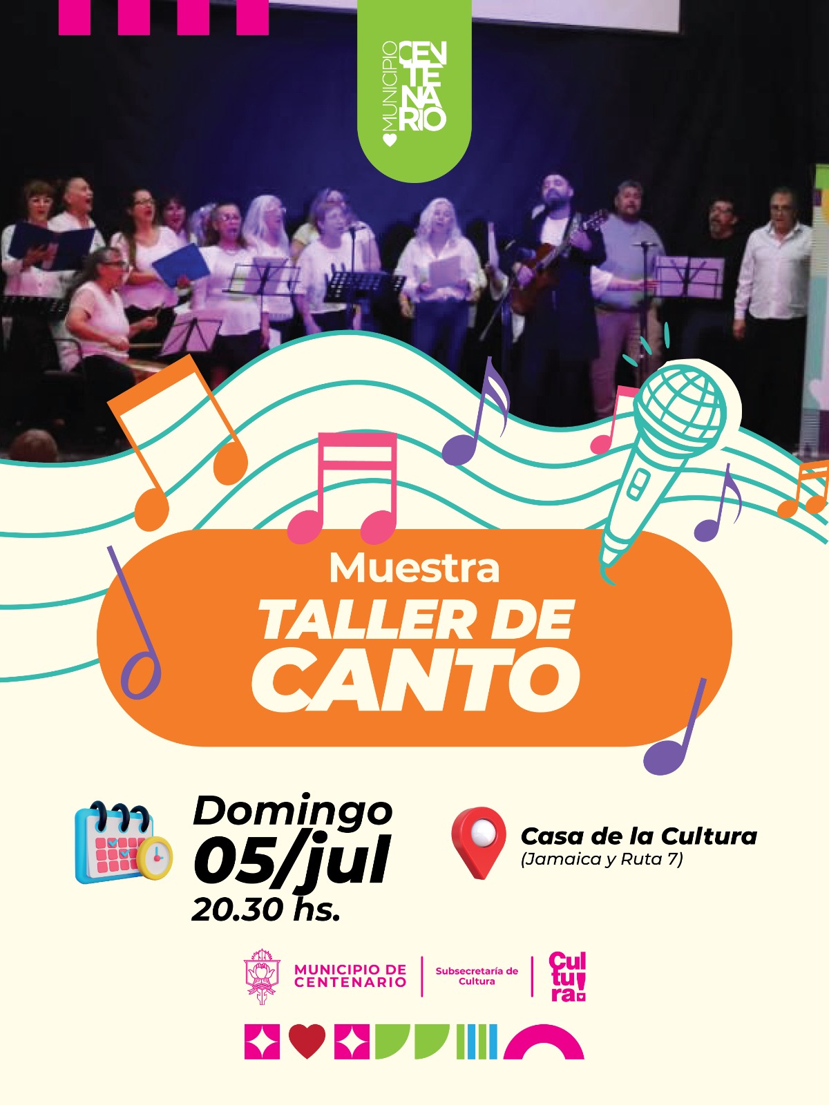 Imagen de DOMINGO DE MÚSICA: MUESTRA DEL TALLER DE CANTO
