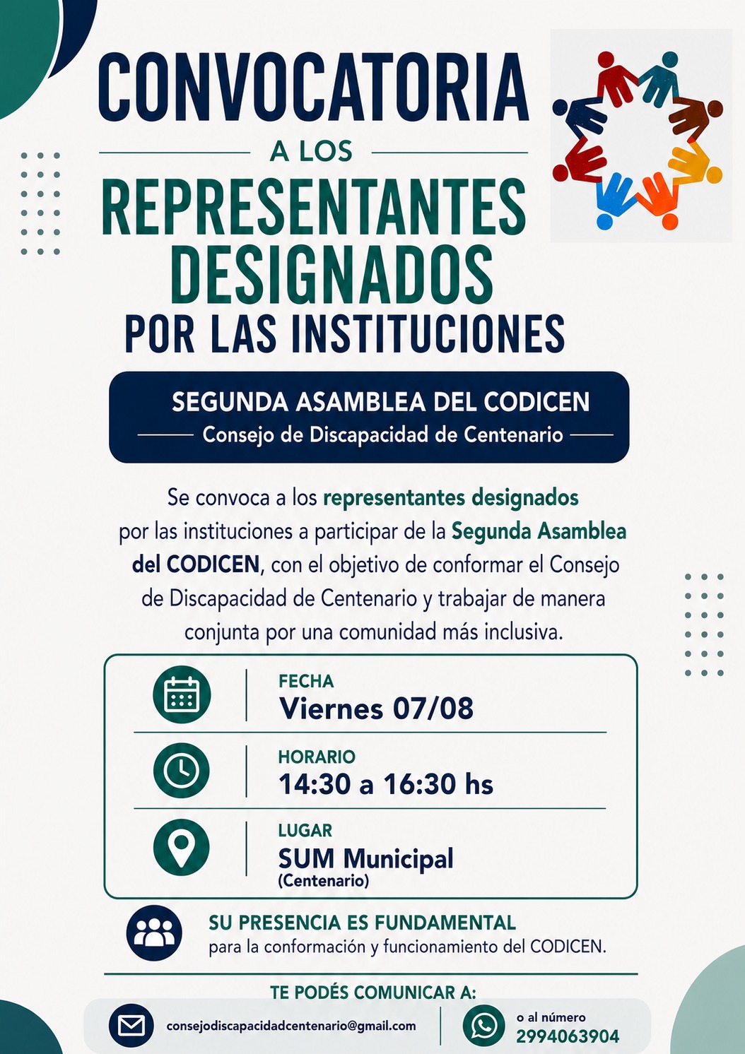 Imagen de SEGUNDA ASAMBLEA DEL AÑO DEL CODICEN