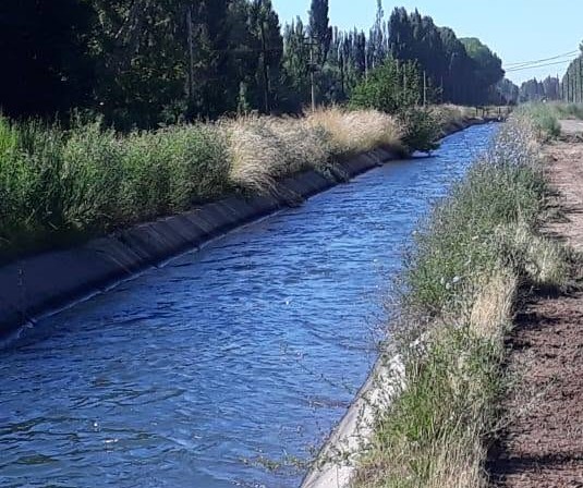 Imagen de REEMPLAZAN UN TRAMO DEL CAÑO DEL CANAL GRANDE PARA REFORZAR LA SEGURIDAD DEL PUENTE
