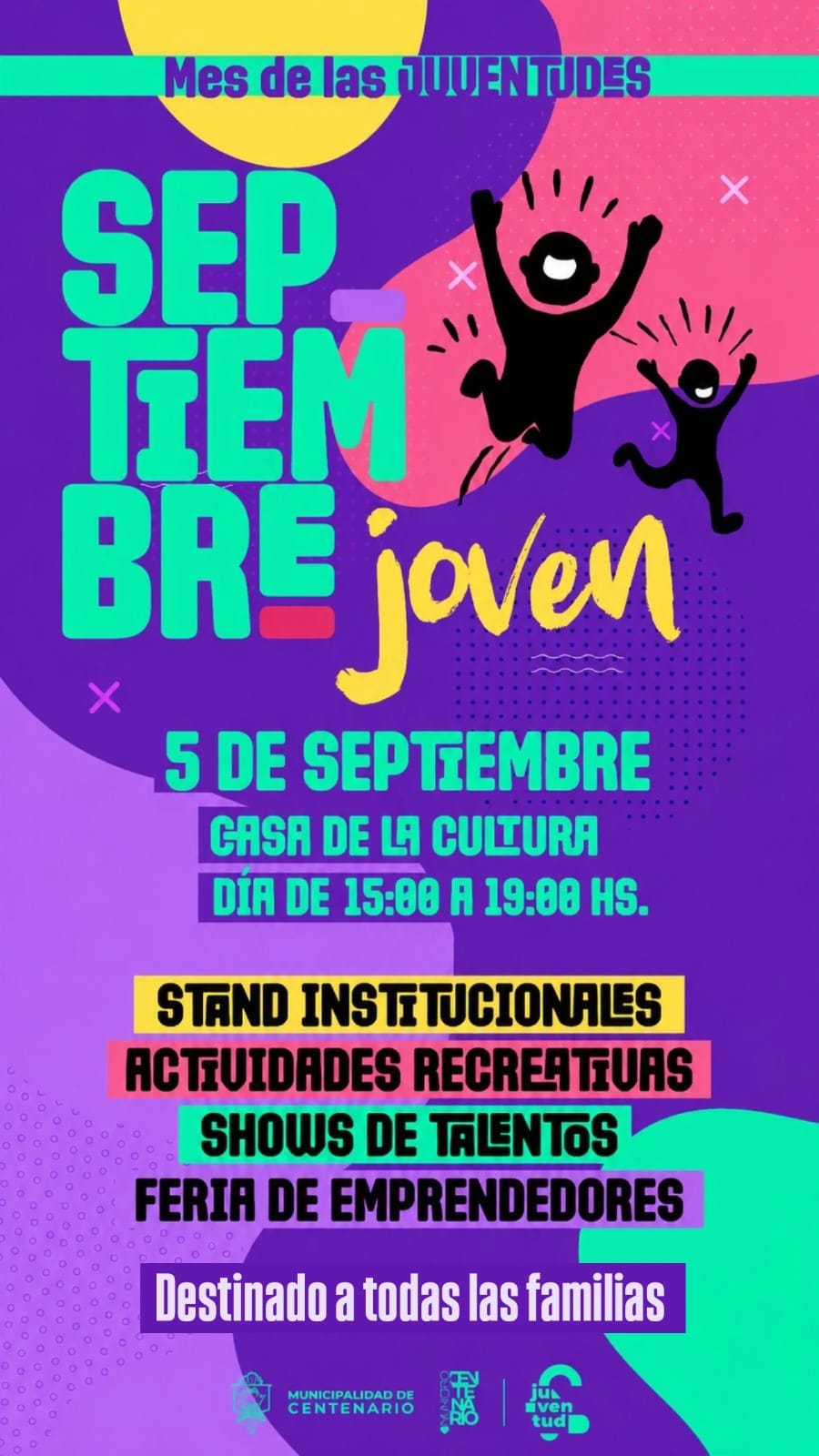 Imagen de MES DE LAS JUVENTUDES: CENTENARIO CELEBRA CON UNA JORNADA DE TALENTO, CREATIVIDAD Y PARTICIPACIÓN