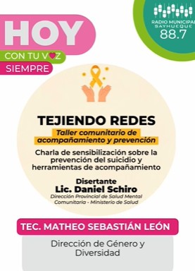 Imagen de TEJIENDO REDES: UNA PROPUESTA PARA HABLAR, ESCUCHAR Y ACOMPAÑAR